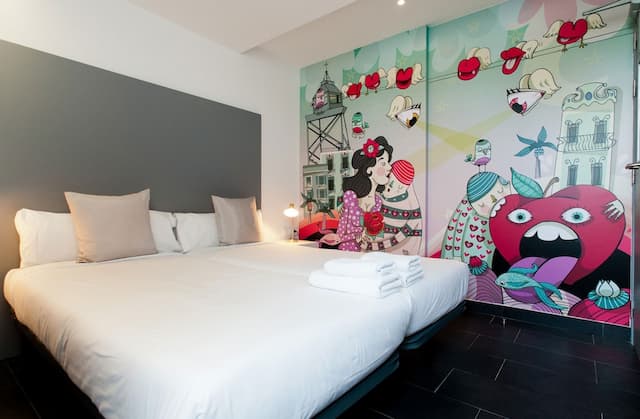 St Christopher's Inn, Barcelona - Hostel-Twin Room, Ensuite-4