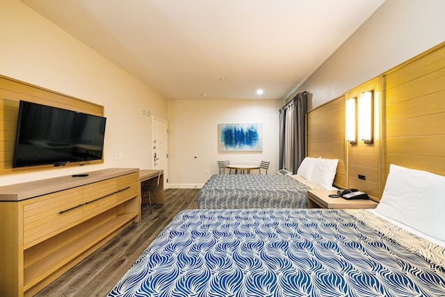Palace Inn Blue IAH East-Deluxe Double Room, 2 Double Beds-3