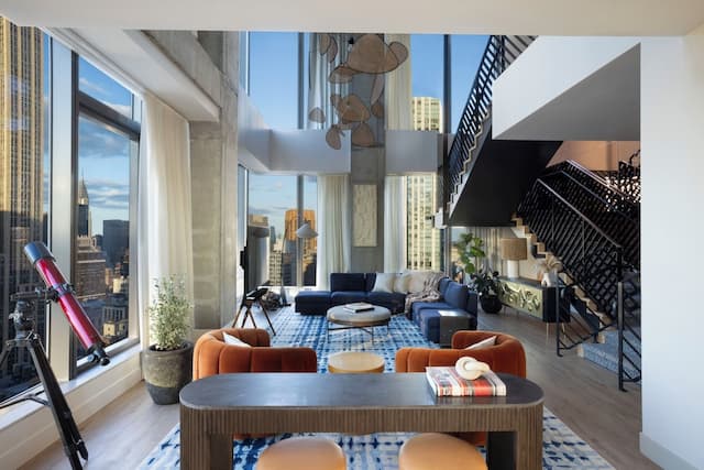 バージンホテルズニューヨークシティ-スイート ベッド (複数台) (Richard's Flat King Suite)-15