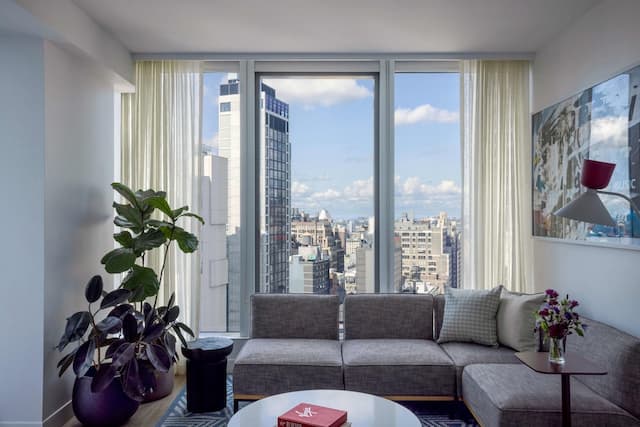 バージンホテルズニューヨークシティ-グランド スイート バリアフリー テラス (Sky Grand Chamber Suite + Terrace ADA)-4