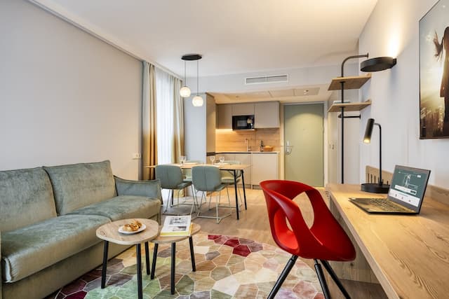 Citadines Danube Vienna-Apartment, 1 Bedroom-4