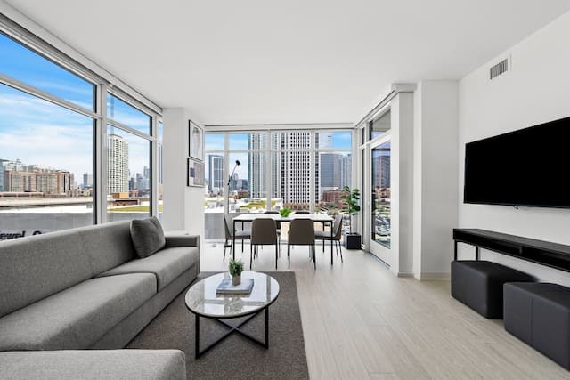 Level Chicago Fulton Market-套房, 2 間臥室-4