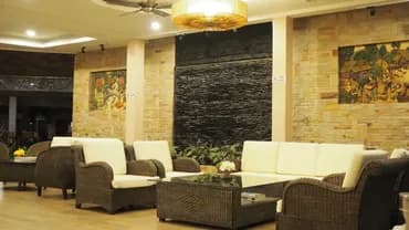 Lobby sitting area
