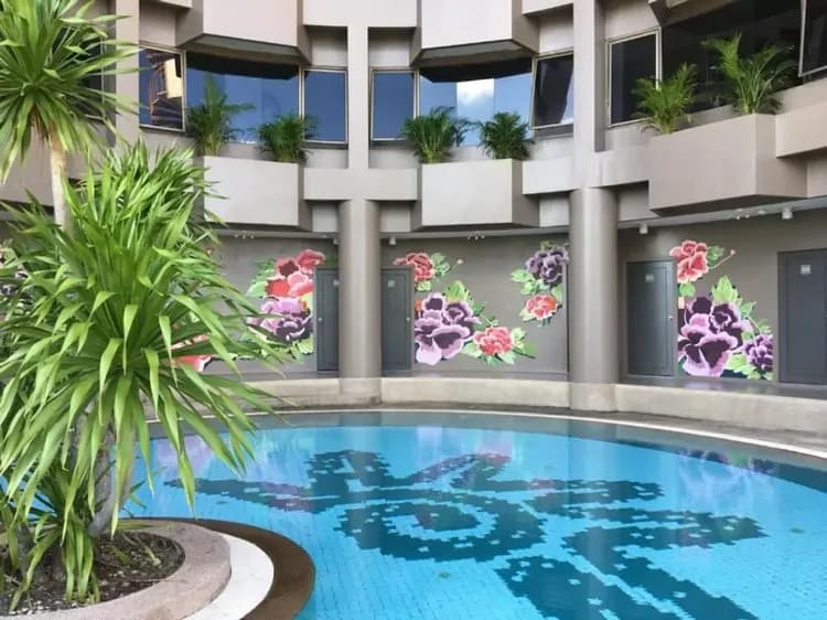 Outdoor pool