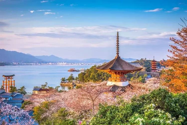 TXG櫻情高松～賞櫻百選千光寺、嚴島神社後樂園、探訪名園秘境、賞味溫泉美饡六日