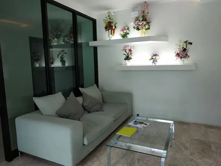 Lobby sitting area