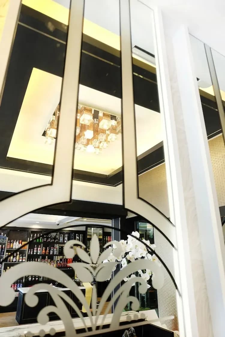 Interior entrance