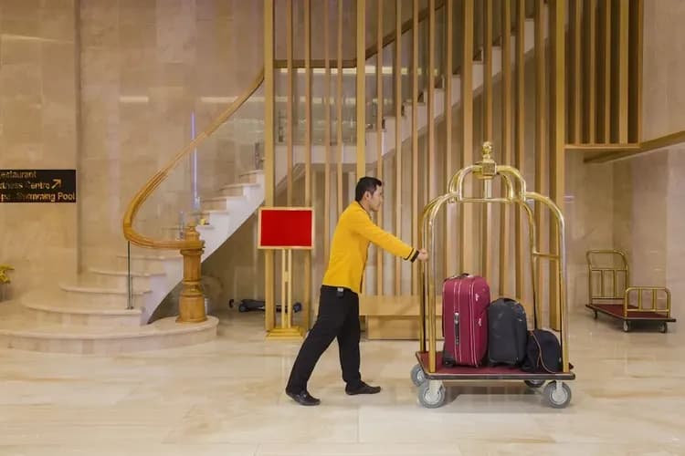 Check-in/check-out kiosk