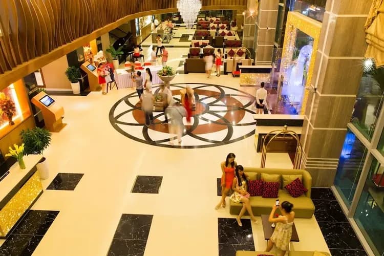 Check-in/check-out kiosk