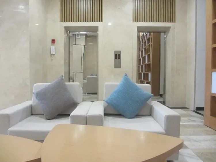 Lobby sitting area