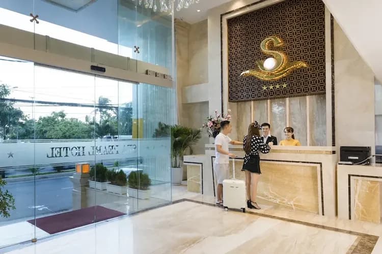 Check-in/check-out kiosk