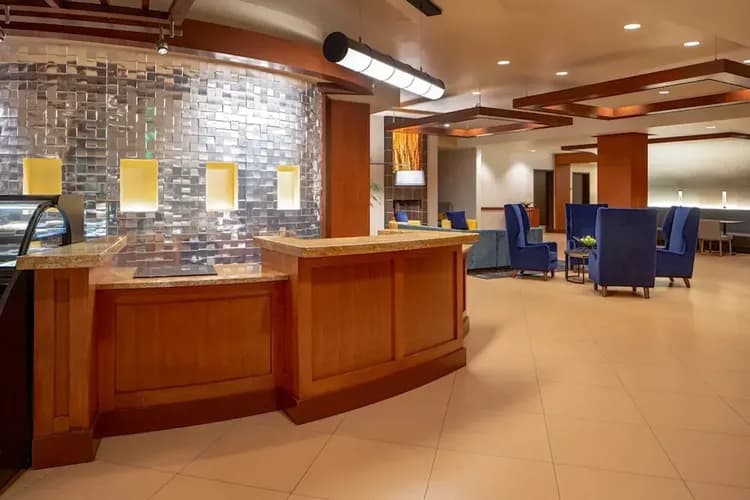 Check-in/check-out kiosk