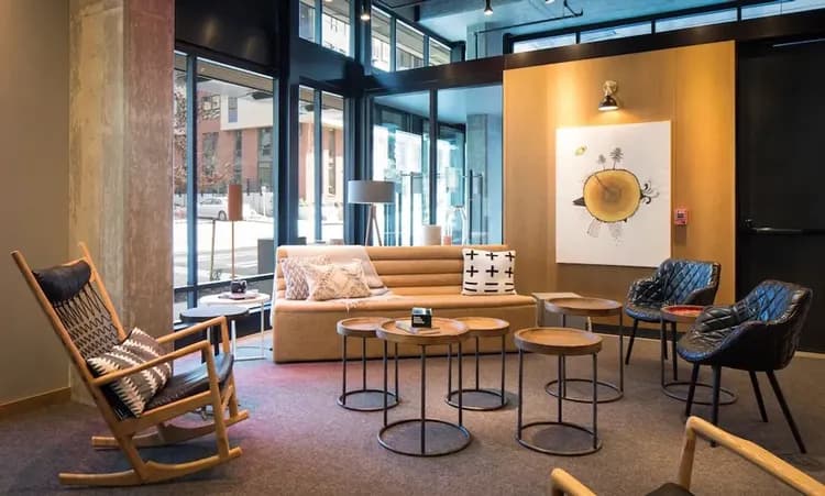 Lobby sitting area
