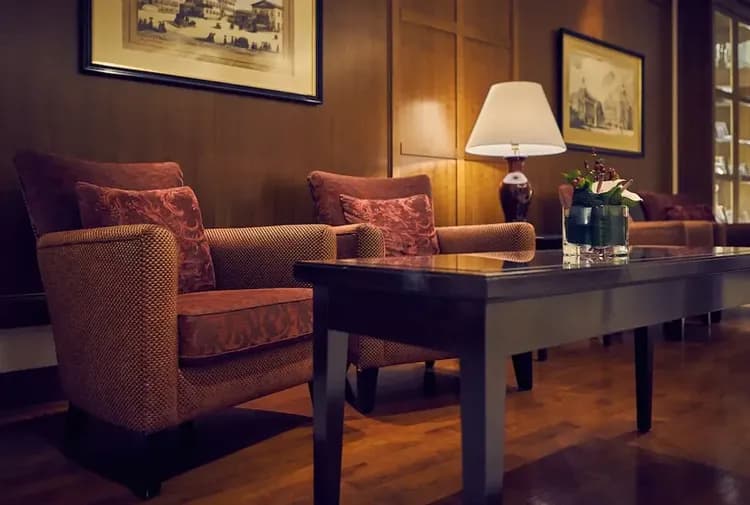 Lobby sitting area