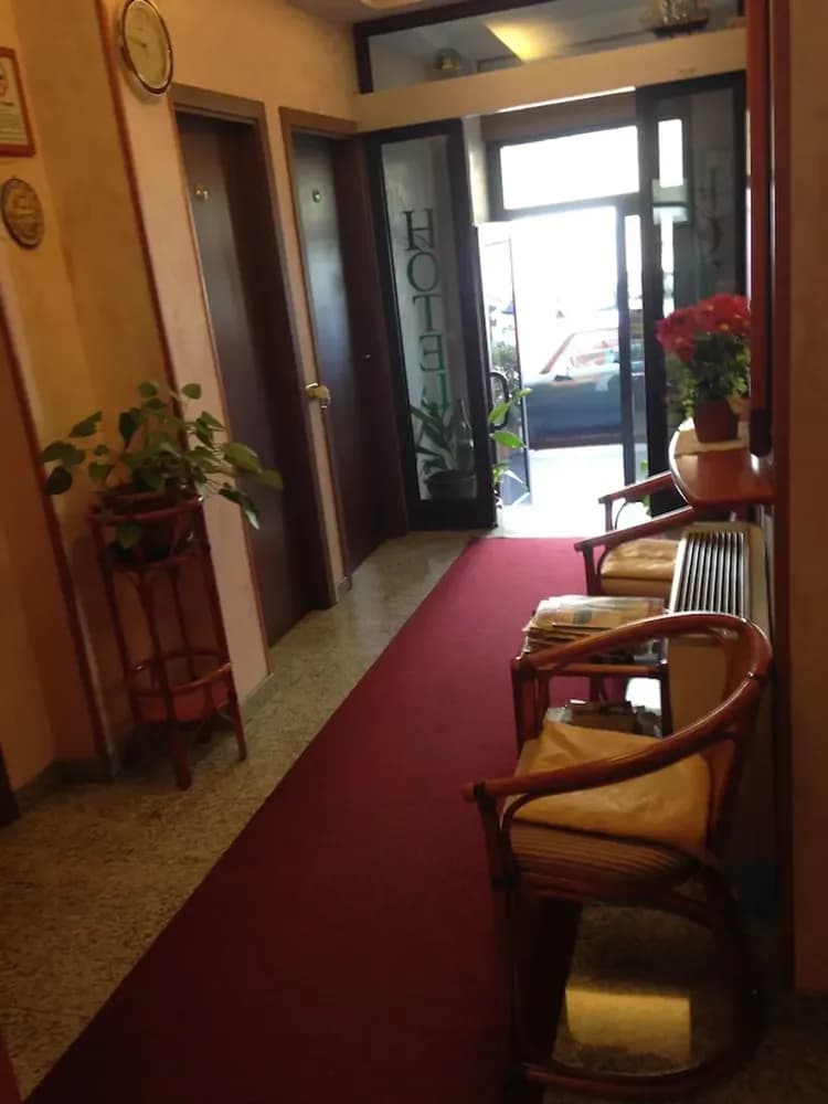 Interior entrance