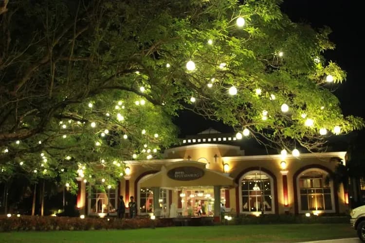 Front of property - evening/night