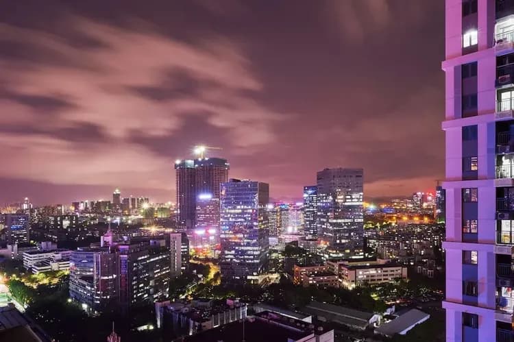 Front of property - evening/night