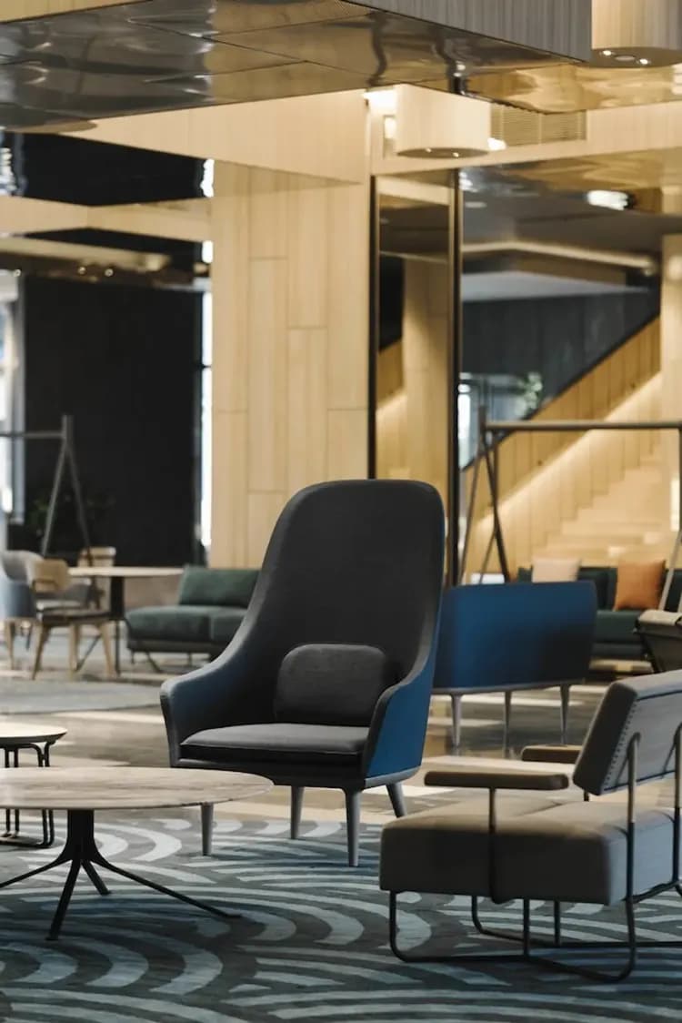 Lobby sitting area