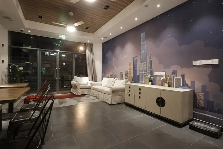 Lobby sitting area