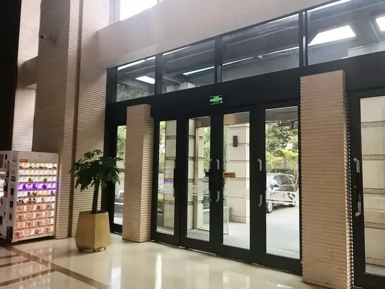 Interior entrance