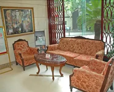 Lobby sitting area