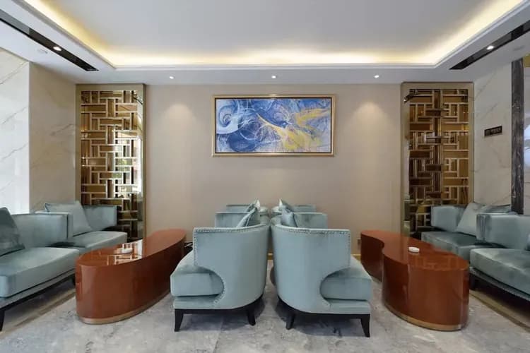 Lobby sitting area