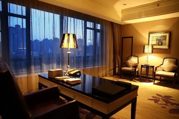 In-room business center