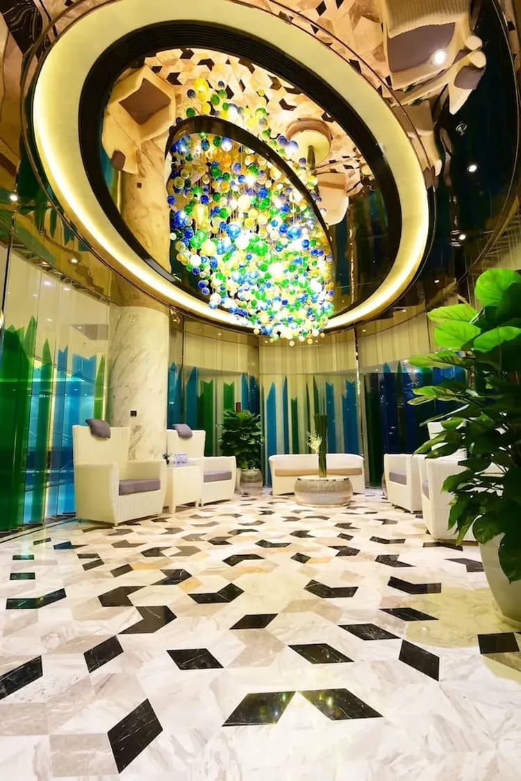 Lobby sitting area