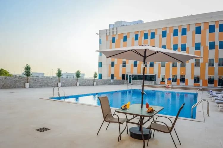 Rooftop pool