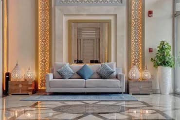 Lobby sitting area