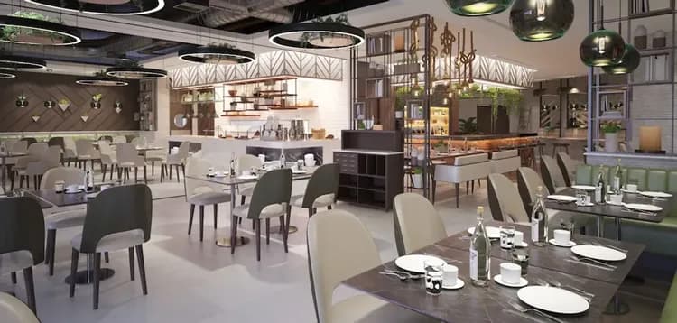 Breakfast area