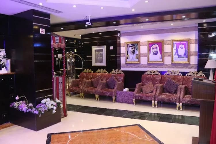 Lobby sitting area