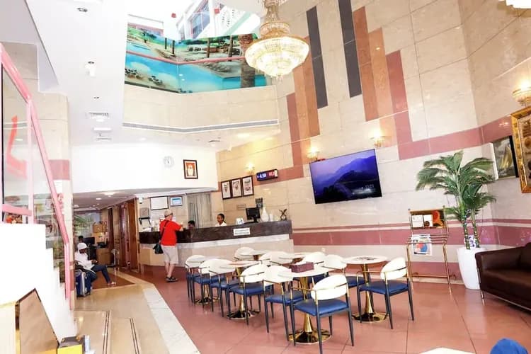 Lobby sitting area
