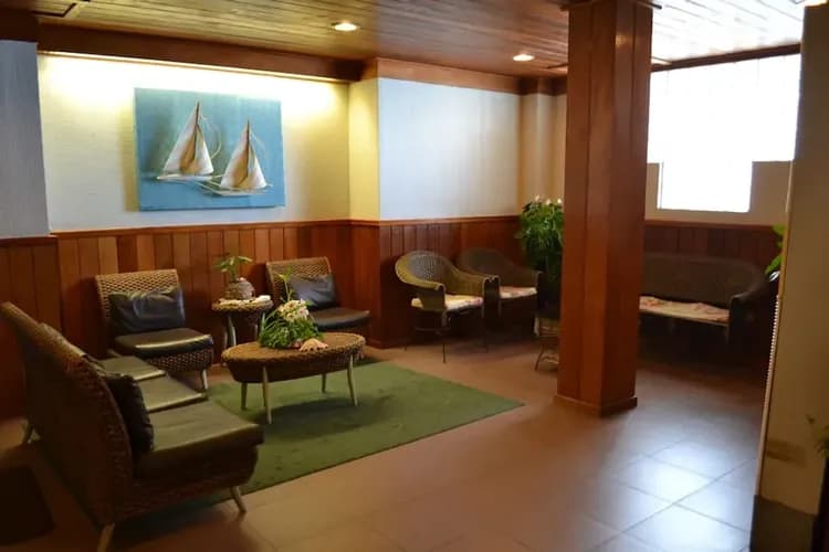 Lobby sitting area
