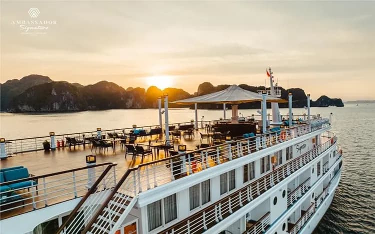 下龍灣Ambassador Signature Cruise (Lan Hạ)國賓蘭夏灣大使簽名郵輪