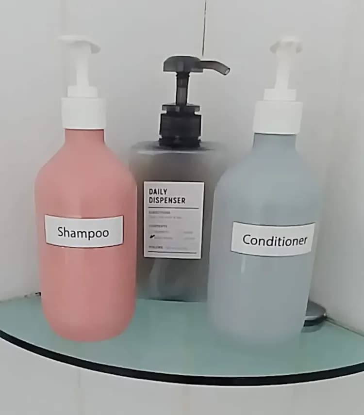 Shampoo, Hair conditioner, Body wash