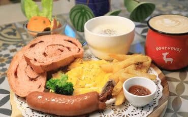 現做精緻早餐 下午茶