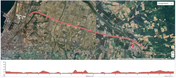 計時賽15.3K-路線圖&高低圖（2024年參考資料，2025年可能有些許異動，依大會最終資料為主）