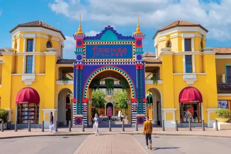 Outlet示意圖-FIDENZA VILLAGE OUTLET