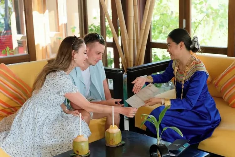 Check-in/check-out kiosk