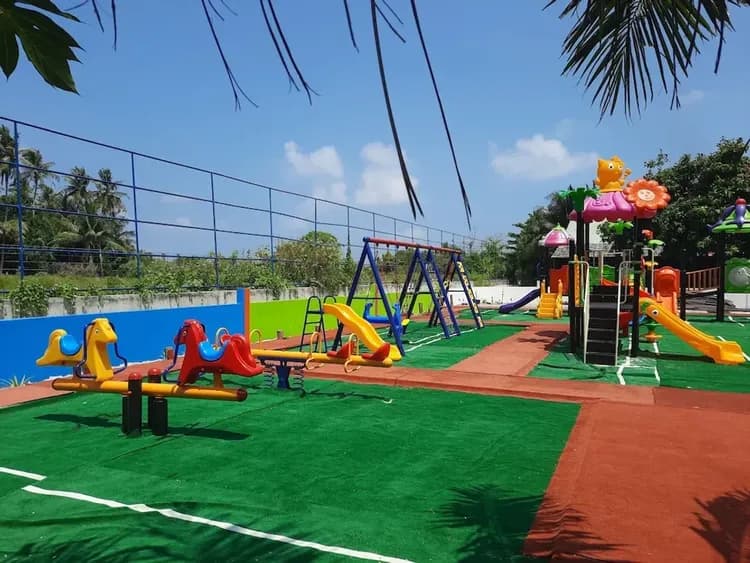 Children's play area - outdoor