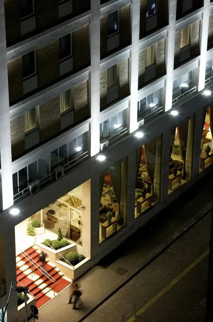 Front of property - evening/night