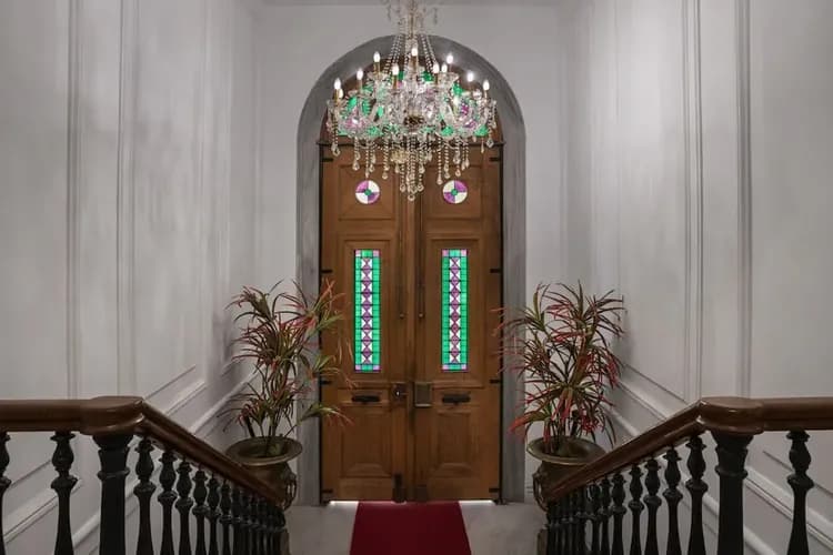 Interior entrance
