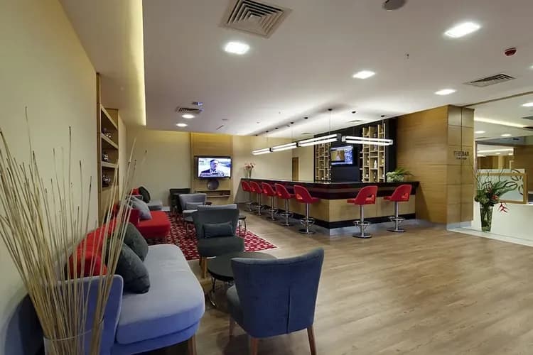 Check-in/check-out kiosk