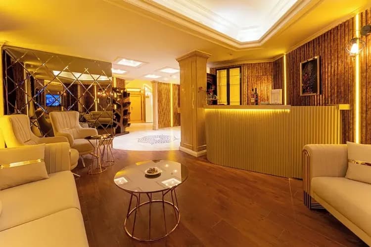 Lobby sitting area