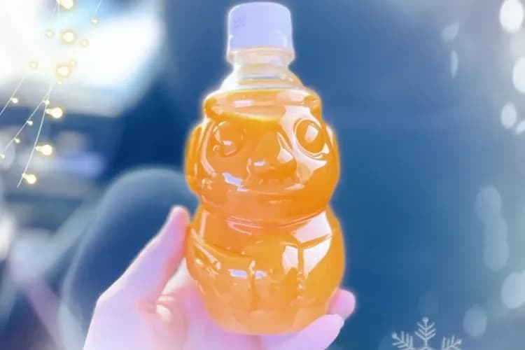 濟州特產:石頭爺爺造型橘子汁-好禮相送