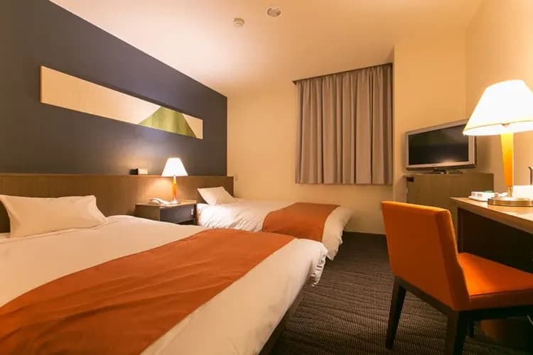 富士山車站飯店單人房