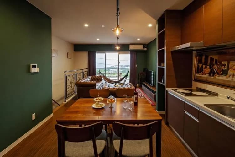 古志久茂半山海景度假旅居｜方便至美麗海水族館-9