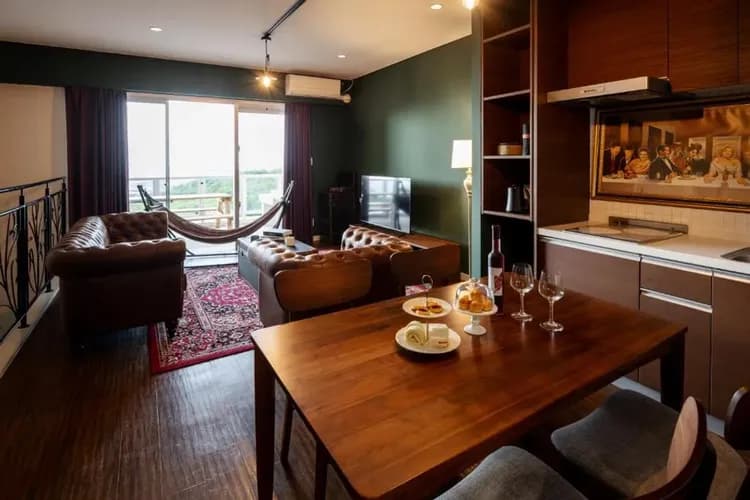 古志久茂半山海景度假旅居｜方便至美麗海水族館-8