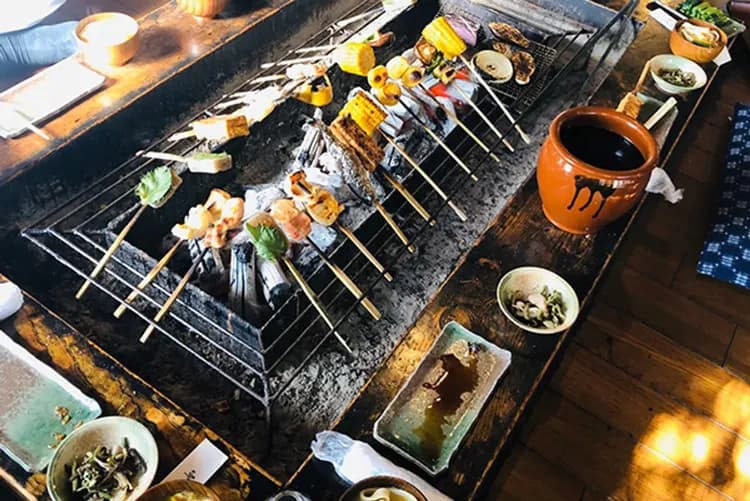 圖-山麓園爐端燒料理